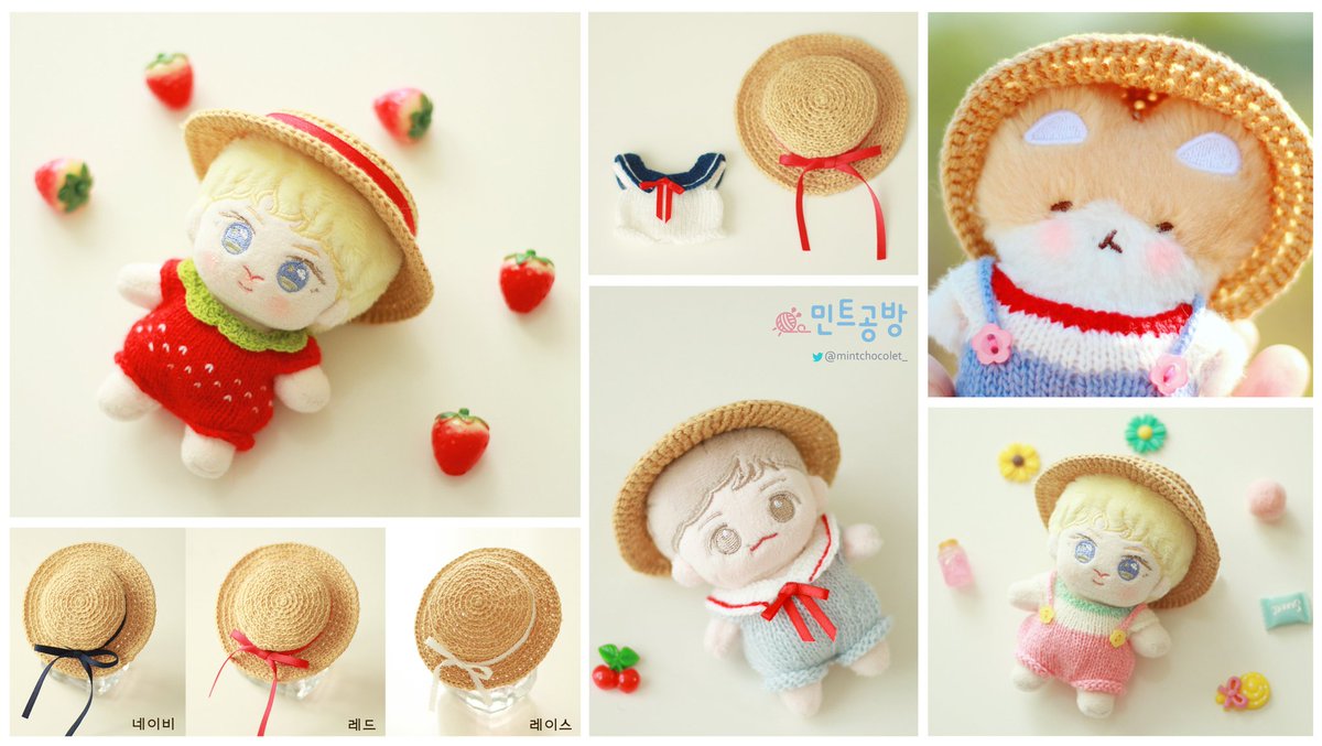 민트공방 (@mintchocolet_) on Twitter photo 민트공방 🧶
10, 5cm 피크닉햇
오랜만에 피크닉햇 준비했어요!
모든 의상에 잘 어울리지만 특히 세일러수트와 찰 어울려요😍 이번엔 5cm 사이즈도 가져가요
6월 7일 솜프리마켓에서 만나요 🩷
#솜프리
#솜프리마켓
<a href="/somfreex/">솜프리마켓 ☁️ 공식 계정</a> 민트공방 🧶
10, 5cm 피크닉햇
오랜만에 피크닉햇 준비했어요!
모든 의상에 잘 어울리지만 특히 세일러수트와 찰 어울려요😍 이번엔 5cm 사이즈도 가져가요
6월 7일 솜프리마켓에서 만나요 🩷
#솜프리
#솜프리마켓
<a href="/somfreex/">솜프리마켓 ☁️ 공식 계정</a>