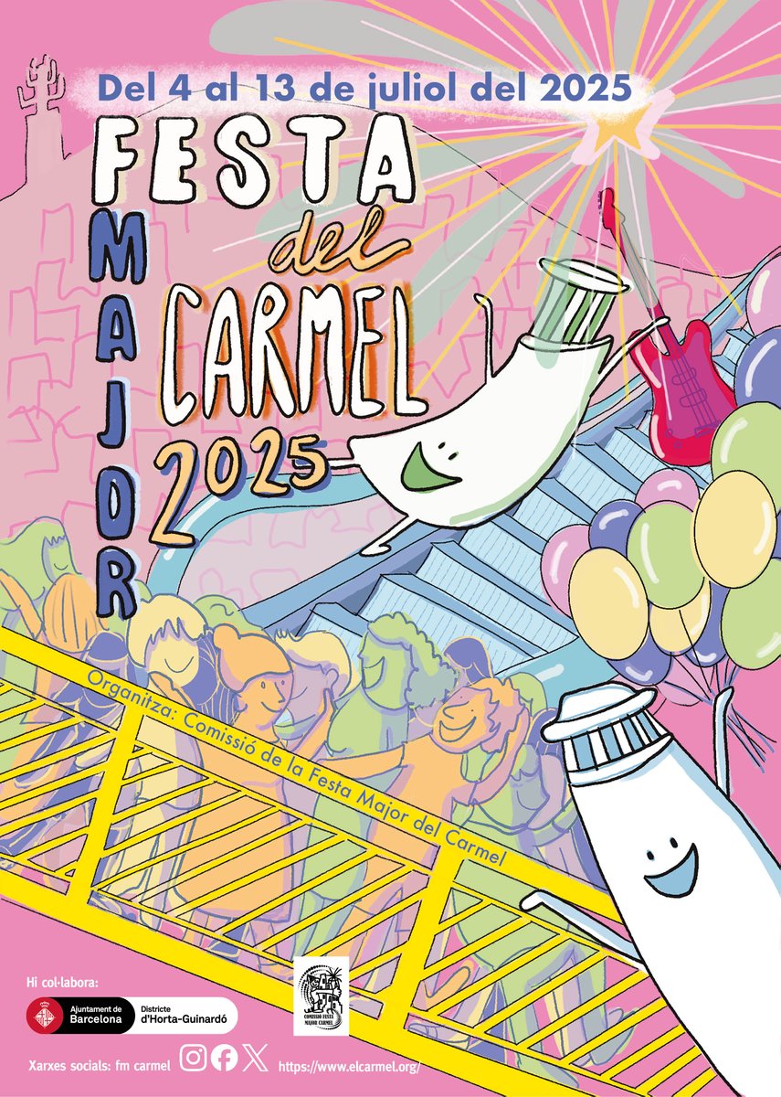 Ben aviat sortira el programa de la Festa Major del Carmel 2025