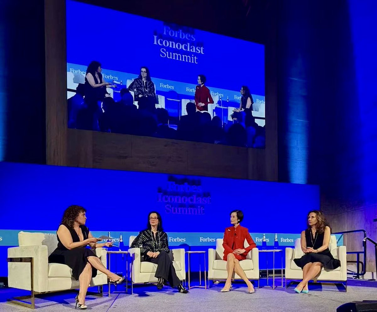 Markets are volatile. Insight is the edge.
Honored to join Sonia Gardner &amp; Lynn Martin at #ForbesIconoclast to talk Investing in an Unpredictable World.
Thanks <a href="/WallStManeet/">Maneet Ahuja</a> &amp; <a href="/Forbes/">Forbes</a> team — this wasn’t just a summit, it was a strategy session for the future.
#Finance #Investing