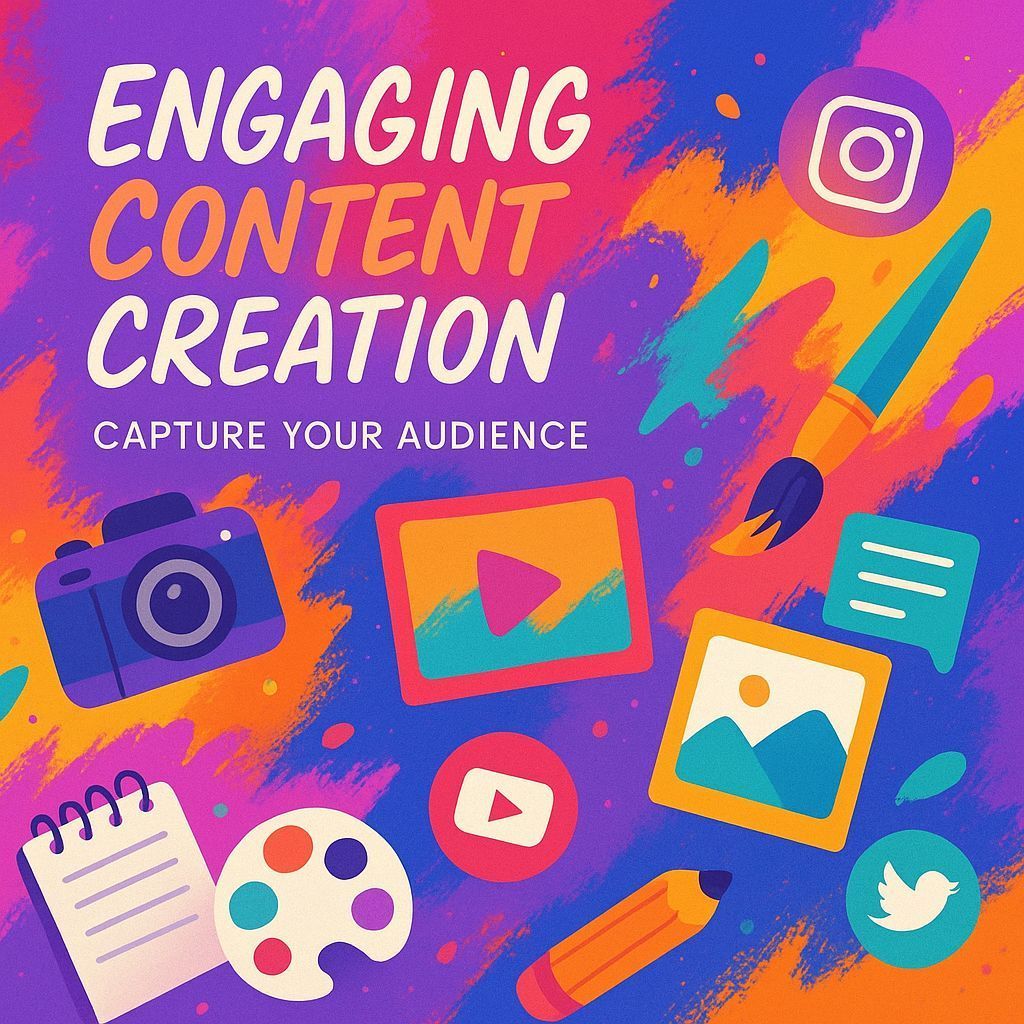 The best way to capture your audience is through engaging content.

#marketing #AI #socialmedia #socialmediamarketing #facebook #instagram #meta #x