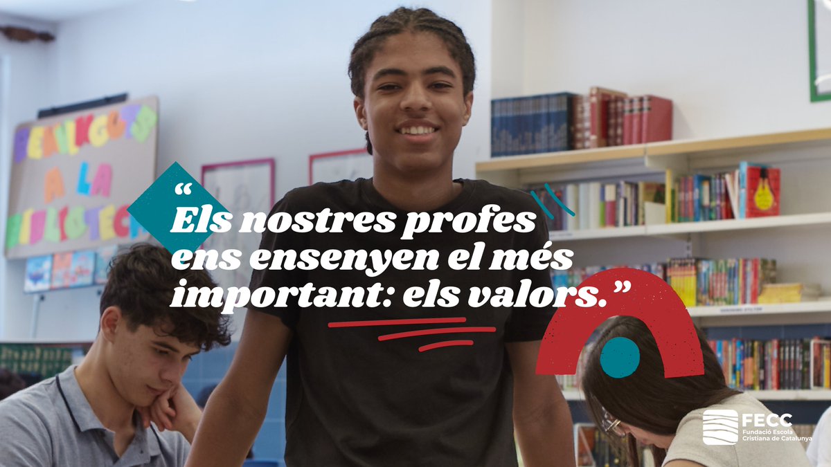 🌟 A l’escola cristiana, educar vol dir ajudar a ser millors persones. Els valors no són un complement, ni un projecte puntual: són el que dona sentit a tot el que fem.
Perquè educar és formar persones amb criteri i cor.

🔗 borsafecc.cat

#MestresQueDeixenEmpremta