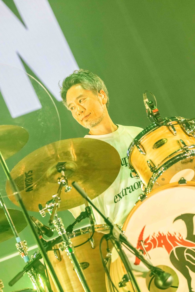 FM802_PR's tweet photo. OSAKA MUSIC LOVER -LIVE TO THE WORLD-
supported by アサヒスーパードライ
WITH MASSIVE BEATS OSAKA

6/6(金)📍大阪城ホール

4組目に ASIAN KUNG-FU GENERATION が登場✨
@AKG_information #アジカン

今日の様子は後日 #FM802 #マッシブ 特番
7/20(日)20:00～にて一部O.A.📻

📷渡邉一生(@SPG_NABE)