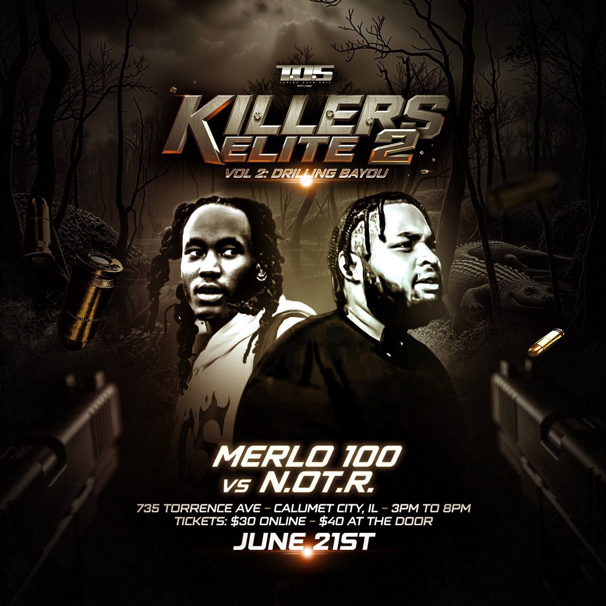 TosBattleleague's tweet photo. 🚨 🚨 The COUNT DOWN begins.. 15 days away… Get your tickets now available on Eventbrite. June 21st TOS Battle League Presents: Killers Elite Vol 2 “Drilling Bayou”
You Don’t Want To Miss This!!! #KEV2 #DrillingBayou #TOS
PSA Only 1 booths and 7 tables left that’s available. Interested in purchasing one of the other please DM/INBOX via X, Facebook, Instagram. Please and thank you‼️
To purchase general admission tickets for Killers Elite Vol2. “Drilling Bayou” 🎫 https://t.co/bCot5Y1HfZ 🎫 #KillersEliteVol2 #DrillingBayou #Tos #Tosbl