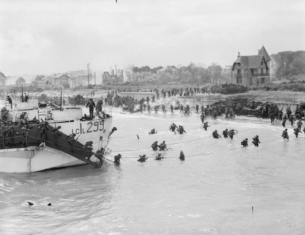 This is Juno beach, exactly 81 years ago today.

14,000 Canadians charged ashore in the largest offensive in history, only to reach farther inland than any other force of the 150,000 total troops. 

This is what courage is.

Remember them as we are here, because of them.