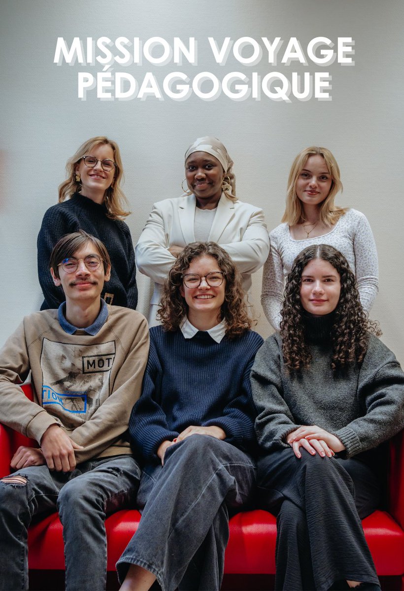 Découvrez l'équipe derrière la mission Voyage 🌍🇪🇺 !

Manon, Kandé, Ambre, Benjamin, Ninon et Romane ont organisé pour leur promo un voyage à Bruxelles riche en découvertes 🤝

Bravo à eux ! #MASCI #Communication #JuniorAgence