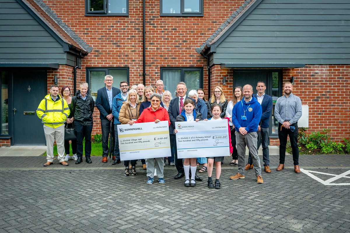 Cobblers Court in Slinfold is officially open 🎉 — a fantastic redevelopment replacing 17 outdated bedsits with 12 #energyefficient #newhomes 🏡. The community came together to celebrate last week and welcome our new Chief Exec, Corinna Bishopp, at her first public event!