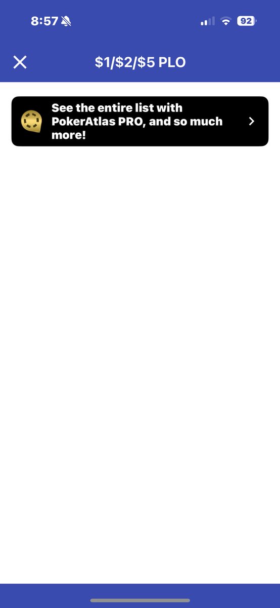 TexasKimPoker's tweet image. I’ve been a huge advocate of @PokerAtlas @PokerAtlasTour @PokerAtlasDeals 
Even with the high cost to poker rooms. But the exceptional offerings of the product seems to outweigh the month to month/annual costs of renting your product. 

HOWEVER, to charge the patron a…