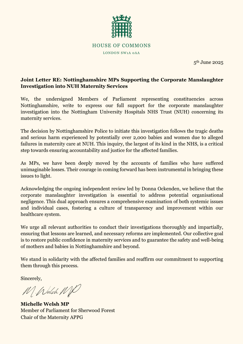 Michelle Welsh MP tweet media