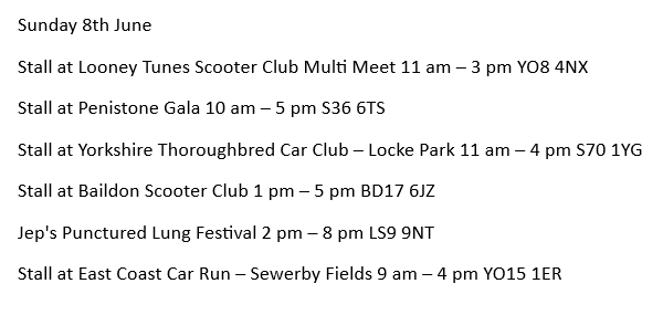 Join us this weekend! We’ve got some fantastic events lined up and we’d love to see you there! Come along and enjoy a great day out 💛

For further info, please visit the event organisers' website.

#Weekend #Events #Support #Yorkshire #AirAmbulance #SavingLivesAcrossYorkshire