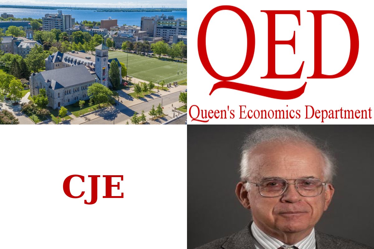 Matt Webb (@mattdwebb) on Twitter photo Excited to be a part of a special issue of the <a href="/CanJEcon/">Canadian Journal of Economics</a> in honour of <a href="/jgmQED/">James MacKinnon</a>, this complements the conference being held in Kingston on September 18-19. Please consider submitting your papers to both the conference and the special issue. 1/3 Excited to be a part of a special issue of the <a href="/CanJEcon/">Canadian Journal of Economics</a> in honour of <a href="/jgmQED/">James MacKinnon</a>, this complements the conference being held in Kingston on September 18-19. Please consider submitting your papers to both the conference and the special issue. 1/3