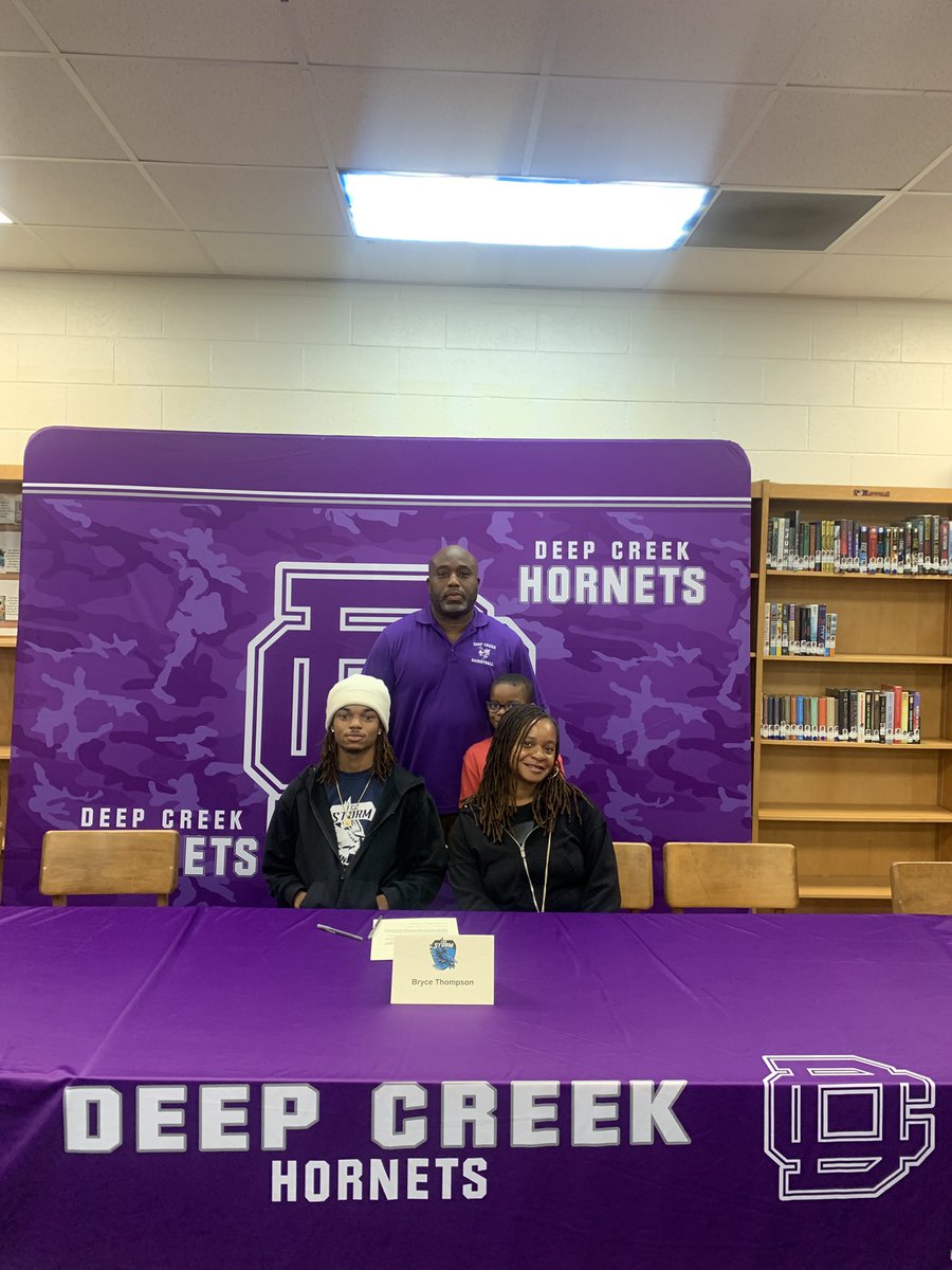 Deep Creek Hornets Boys Basketball (@dchornetsbball) on Twitter photo We would like to congratulate our seniors on moving on to the next level. Thank you for your sacrifices, time and being student-athletes while excelling on the court. Hornet Pride!
Kamari Ricks - Mount Olive
Dwight Howard-TCC
Bryce Thompson- TCC
<a href="/kamari_ricks/">Kamari Ricks</a>
<a href="/BryceThompson/">Bryce Thompson</a> We would like to congratulate our seniors on moving on to the next level. Thank you for your sacrifices, time and being student-athletes while excelling on the court. Hornet Pride!
Kamari Ricks - Mount Olive
Dwight Howard-TCC
Bryce Thompson- TCC
<a href="/kamari_ricks/">Kamari Ricks</a>
<a href="/BryceThompson/">Bryce Thompson</a>