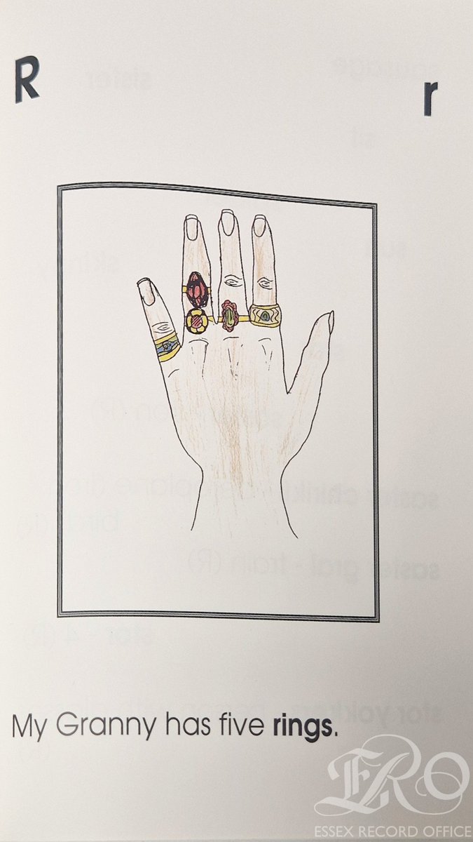 This book titled ‘Traveller Alphabet’ [C/DE 19/9/2], published by Essex County Council Education in 1995, features pictures drawn by Traveller children in Essex. The alphabet includes English and words from the Travellers’ languages. 

#GRTHM25 #Archives