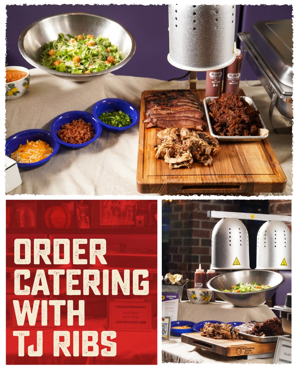 Want to have everyone over this weekend but skip the cooking and cleaning? Let us cater your backyard BBQ! All you have to do is enjoy the fun.

Book a catering order with us: bit.ly/45vf5SA
#TJRibs #BatonRougeCatering #BBQ #Catering #BatonRougeRestaurants