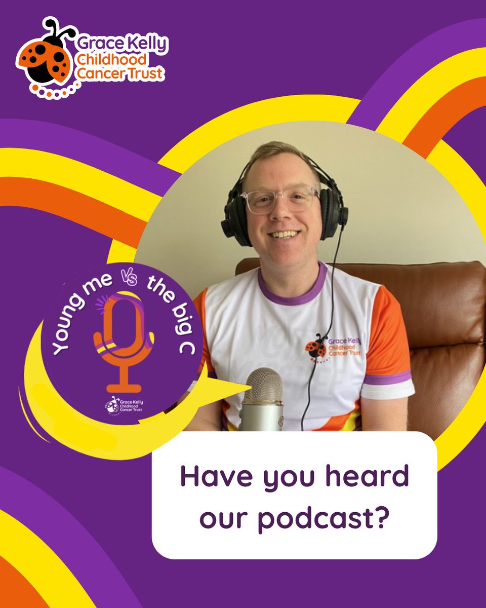Did you know we have a podcast?🎙 

Episodes of ‘Young Me vs the Big C’ include a wide range of topics and issues.  

🎧To listen, click here 👉🏻 youtube.com/@gracekellychi… 

#CharityPodcast #ChildhoodCancerAwareness #SupportChildhoodCancer