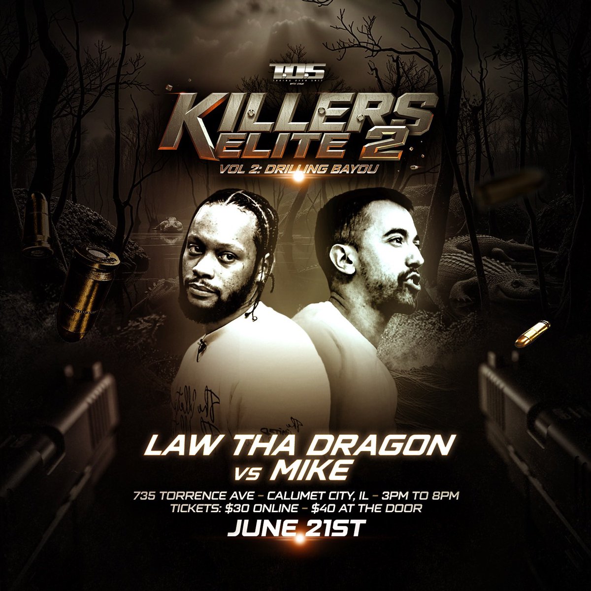 TosBattleleague's tweet photo. 🚨 🚨 The COUNT DOWN begins.. 15 days away… Get your tickets now available on Eventbrite. June 21st TOS Battle League Presents: Killers Elite Vol 2 “Drilling Bayou”
You Don’t Want To Miss This!!! #KEV2 #DrillingBayou #TOS
PSA Only 1 booths and 7 tables left that’s available. Interested in purchasing one of the other please DM/INBOX via X, Facebook, Instagram. Please and thank you‼️
To purchase general admission tickets for Killers Elite Vol2. “Drilling Bayou” 🎫 https://t.co/bCot5Y1HfZ 🎫 #KillersEliteVol2 #DrillingBayou #Tos #Tosbl
