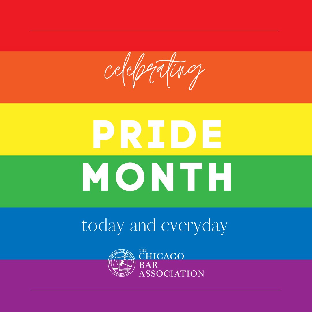 The CBA celebrates the impact and achievements of the LGBTQIA+ community. Happy Pride Month!