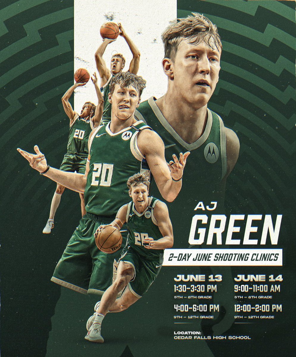 CFHS Athletics and Activities (@cfhsgotigers) on Twitter photo Check out this #tigerpride #alumni camp offering at his "home court" <a href="/CF_HighSchool/">Cedar Falls HS</a>
ajgreenshootingclinic.com Check out this #tigerpride #alumni camp offering at his "home court" <a href="/CF_HighSchool/">Cedar Falls HS</a>
ajgreenshootingclinic.com