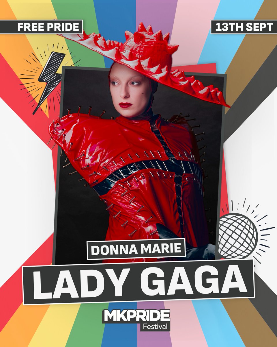 MK Pride Festival (@mkpridefestival) on Twitter photo <a href="/DonnaMarieGaga/">Lady Gaga tribute Impersonator</a> will command the MK Pride Festival 2025 main stage📷as the UK’s award-winning Lady Gaga tribute & impersonator! 📷
📷 13 Sept | Campbell Park
📷 FREE ENTRY!
#DonnaMarie #LadyGaga #MKPrideFestival #FreePride #LGBTQ #Pride #BornThisWay #LittleMonsters #Abracadabra <a href="/DonnaMarieGaga/">Lady Gaga tribute Impersonator</a> will command the MK Pride Festival 2025 main stage📷as the UK’s award-winning Lady Gaga tribute & impersonator! 📷
📷 13 Sept | Campbell Park
📷 FREE ENTRY!
#DonnaMarie #LadyGaga #MKPrideFestival #FreePride #LGBTQ #Pride #BornThisWay #LittleMonsters #Abracadabra