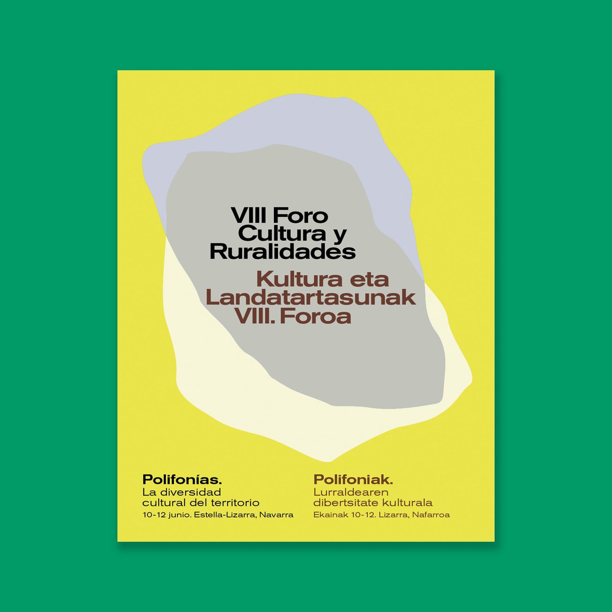📢 El Ministerio de Cultura aborda la diversidad cultural en el medio rural en el VIII Foro de Cultura y Ruralidades

🗓️ Bajo el lema ‘Polifonías. La diversidad cultural del territorio’, el encuentro se celebrará del 10 al 12 de junio en Estella-Lizarra (Navarra)