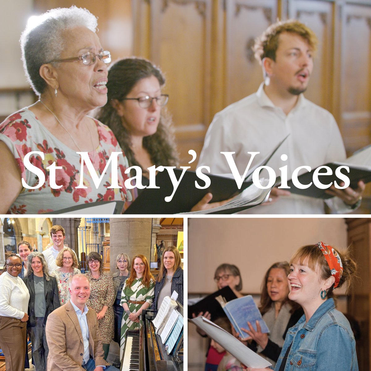 Music at St Mary’s Catholic Cathedral (@musicatstmarysc) on Twitter photo Our 9am Sunday choir has a new name!
As part of its ongoing development, the choir will now be known as "St Mary's Voices" — a name that best reflects the unique nature of the group within the musical life of the Cathedral.
Contact directorofmusic@stmaryscathedral.co.uk to join Our 9am Sunday choir has a new name!
As part of its ongoing development, the choir will now be known as "St Mary's Voices" — a name that best reflects the unique nature of the group within the musical life of the Cathedral.
Contact directorofmusic@stmaryscathedral.co.uk to join