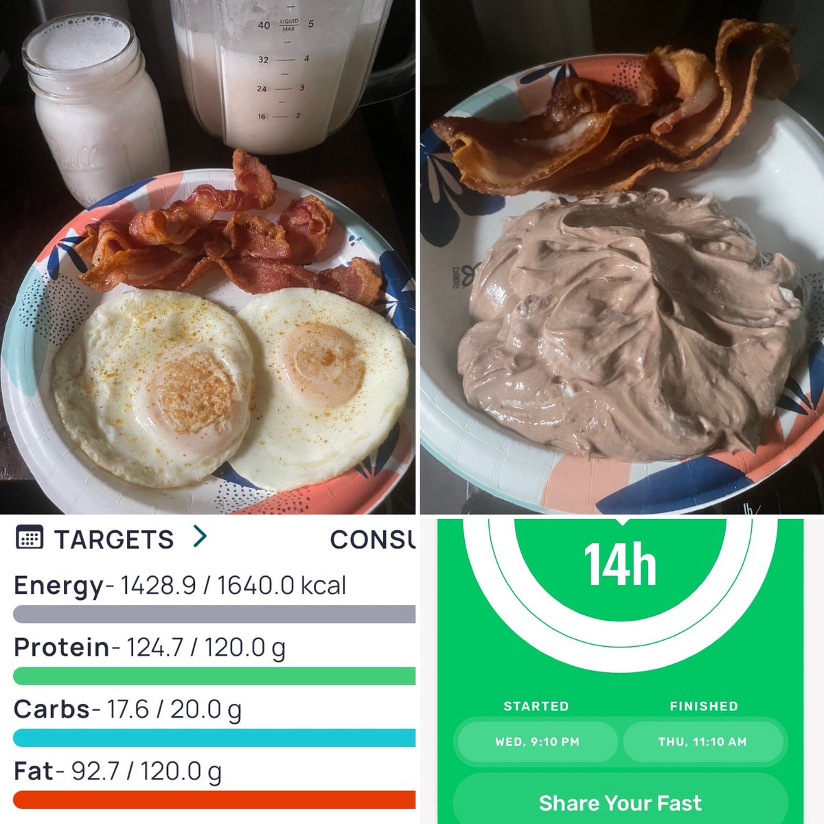 ketolifegranny's tweet photo. Yesterday:
Fasted: 14 hrs
Slept: 6.5 hrs
ACV/Lemon Water w/ Iodine &amp; Potassium 

Meal list in comments 

#Keto 110.5 lbs &amp; 50” lost! Reversed T2#Diabetes, HighBP &amp; off meds!

66 y/o FT RVer

#hypercarnivore #Carnivorish #ketovore #rvlife https://t.co/s15yF4IHw2