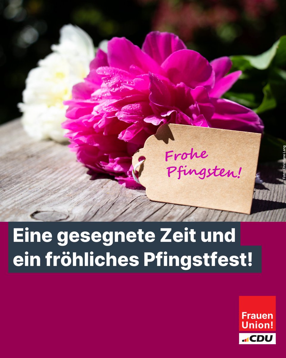 Wir wünschen ein gesegnetes Pfingstfest! #pfingsten