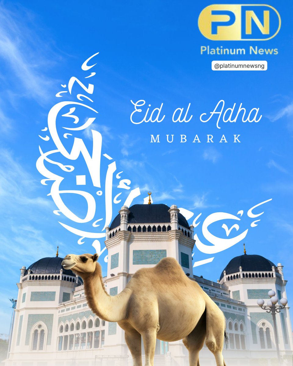 We love you, we celebrate you.

Have a blessed celebration.

#EidAlAdha