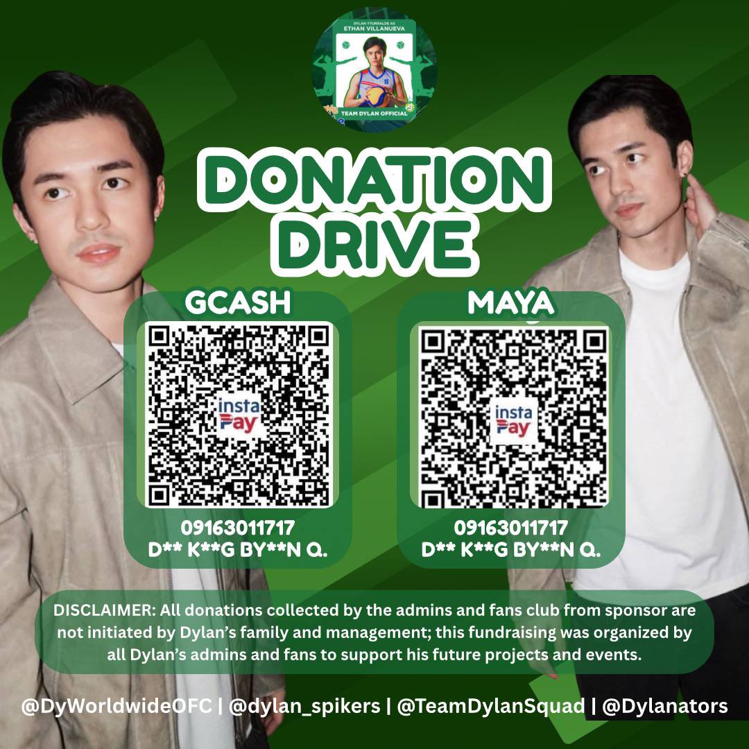 DyWorldwideOFC's tweet photo. Donation Drive is now open! ✨ 

We are already starting to build our donation drive for Dylan's upcoming events and projects. We would greatly appreciate any donation. 💚

Thankyou and GodBless 😇 https://t.co/sWhMbuOf5Y
