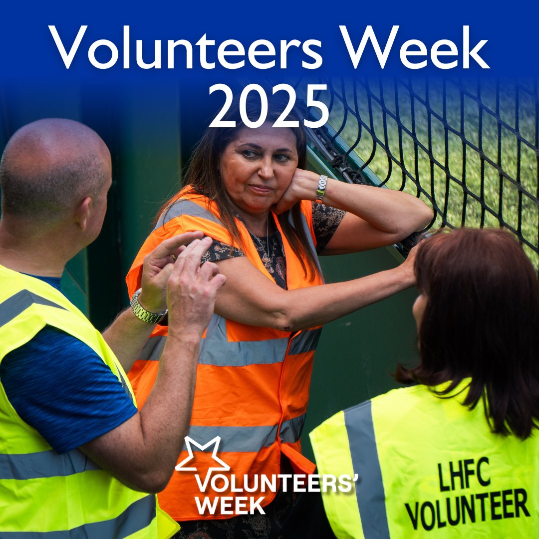 We couldn't let #VolunteersWeek end without posting a massive thank you to all those who give up their time to help us do what we do.

If you have volunteered at an event, training session, or behind the scenes, we're eternally grateful!

#VolunteersWeek2025
#MoreThanJustFootball