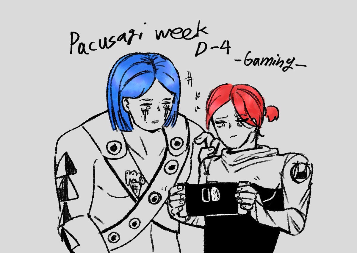 mcsomosusa9's tweet photo. #PacusagiWeek
I was late to draw D-4 one, so I upload both D-4 and D-5. https://t.co/QPe38xv4Ge