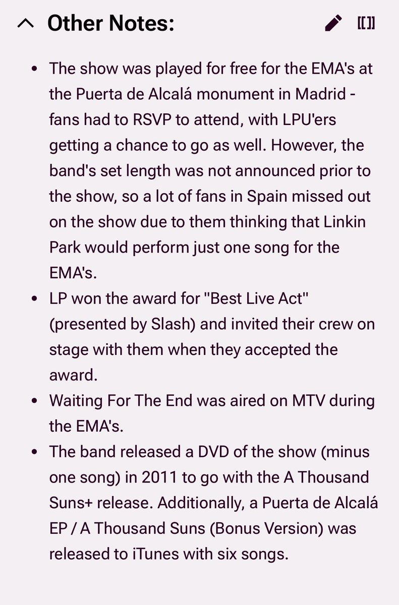 Linkin Park Live tweet media