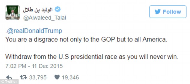 Trump - Talal 
Talal buys "Trump Princess" 1991 yet publicly spat in 2015 before 2016 election. Talal funded Obama.