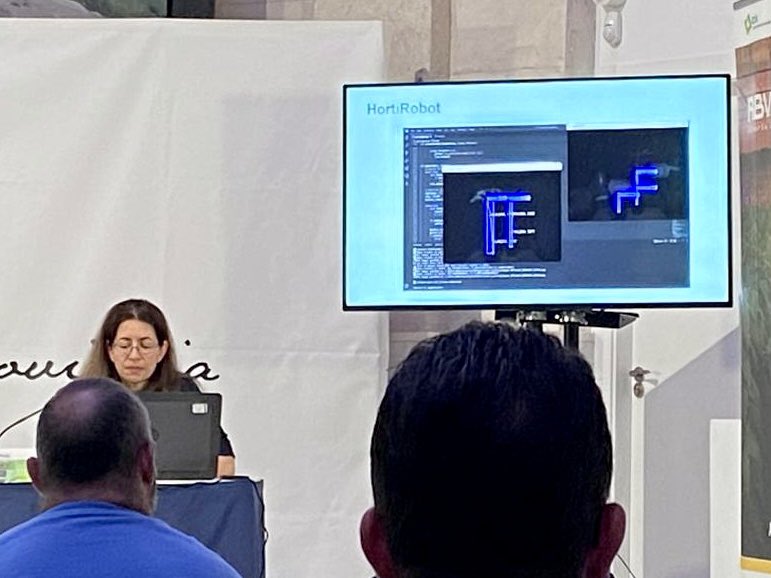 CEA (@ceautomatica) on Twitter photo Tercera sesión Plenaria del #RBVM2025 “Robótica e Inteligencia Artificial: Retos y Oportunidades para el Futuro del Sector Agrícola” de Roemi Fernández del <a href="/CARobotica_/">CAR (CSIC-UPM)</a> <a href="/CEAutomatica/">CEA</a> <a href="/ualmeria/">Universidad de Almería</a> Tercera sesión Plenaria del #RBVM2025 “Robótica e Inteligencia Artificial: Retos y Oportunidades para el Futuro del Sector Agrícola” de Roemi Fernández del <a href="/CARobotica_/">CAR (CSIC-UPM)</a> <a href="/CEAutomatica/">CEA</a> <a href="/ualmeria/">Universidad de Almería</a>