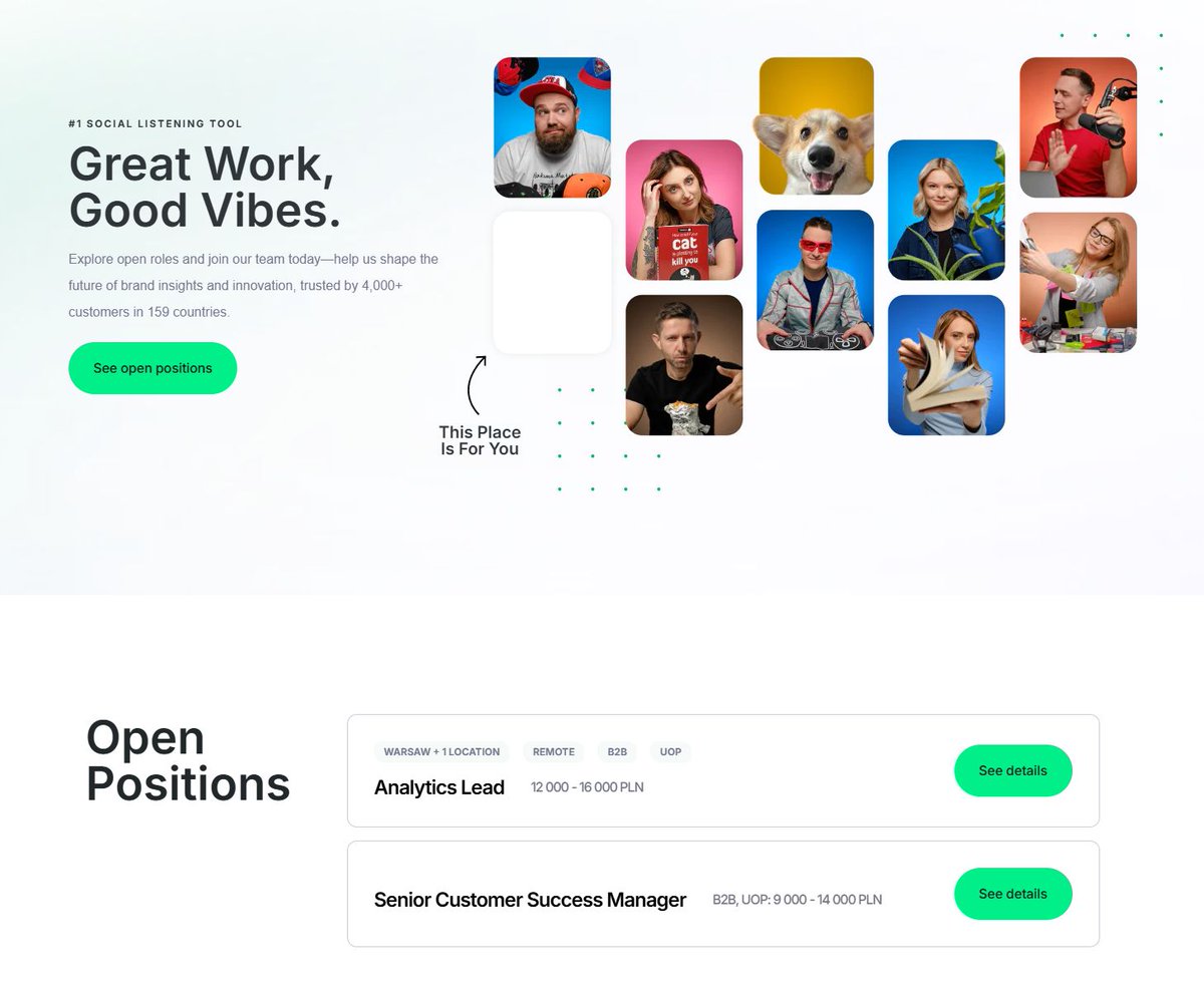 Rekrutujemy na stanowisko Analytics Lead! 🔥 ✌ Szukamy osoby, która nie tylko zna się na danych, ale potrafi z nich wyciągać konkretne wnioski i przekładać je na realne działania. Jeśli masz doświadczenie w analizie, ogarniasz hurtownie danych (Redshift, BigQuery, Snowflake) i