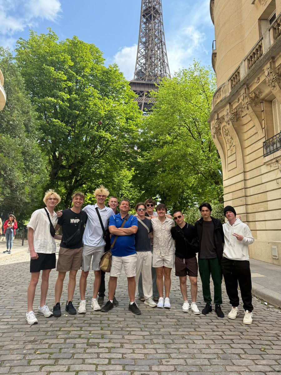 First trip I’ve taken where the guys have outnumbered the girls. #BowkerEurope