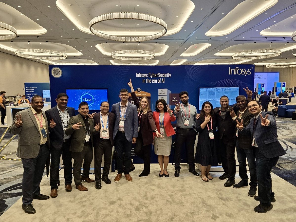 InfosysEvents's tweet image. Thrilled to be part of Zenith Live 2025, USA!
Our booth showcased innovative insights from our #InfosysCyberSecurity leaders through interactive theatre sessions that covered #ZeroTrust and #AI, and #NetworkSecurity modernization, powered by #Zscaler.
#FortifyCyber