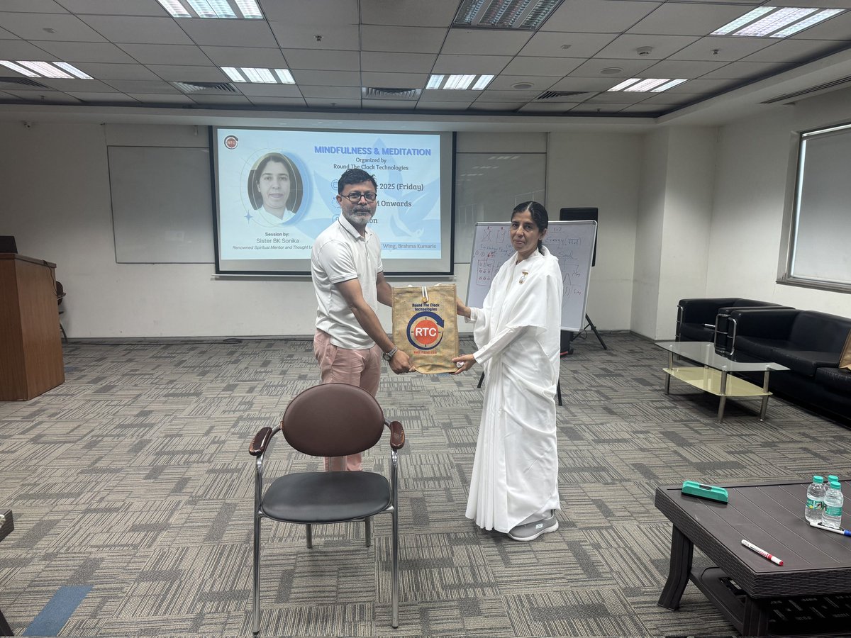 RtcTek's tweet image. Soul-stirring meditation with BK Sonika—beyond calm, a connection to Higher Self &amp;amp; lasting inner peace. 

#rtctek #roundtheclocktechnologies #mindfulness #innerpeace