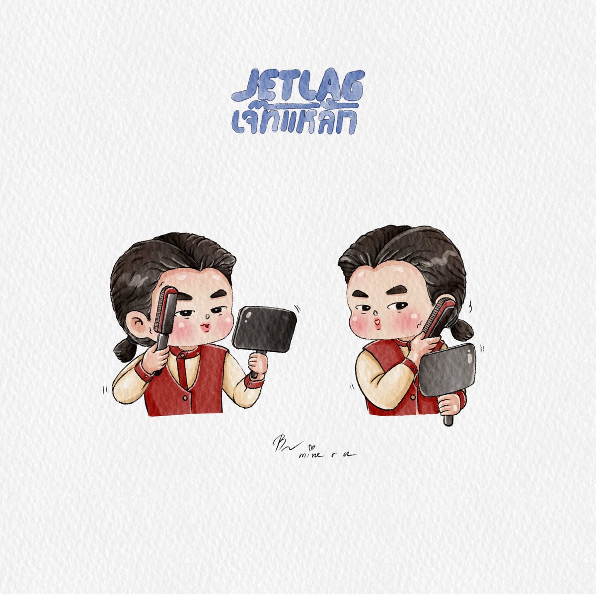 พี่ชายเป๊ะยันคิ้ว! 5555

#JetlagEP5 
#MilePhakphum