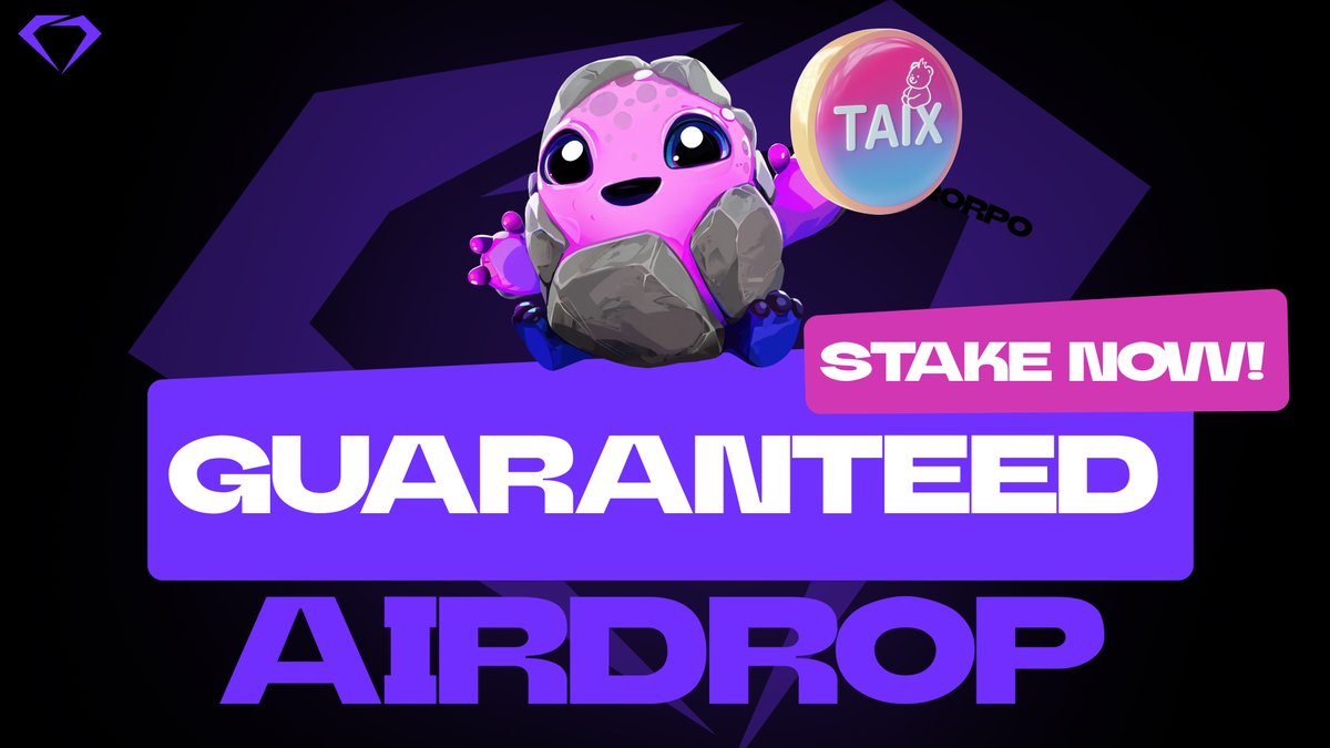 QORPOworld's tweet photo. $QORPO Stakers, This One’s for You!

Not only do you get free daily spins and a guaranteed $TAIX airdrop with every spin, but there's more...

Thanks to our partnership and collaboration with @TAIX_AI we’ll be integrating the TAIX AI streaming widget and data dashboard for content creators in our games.

As part of this partnership, we’re excited to announce that top $QORPO stakers will be eligible for an exclusive $TAIX airdrop, in addition to having a chance to win it through the Spinner.

Stay tuned for more updates!