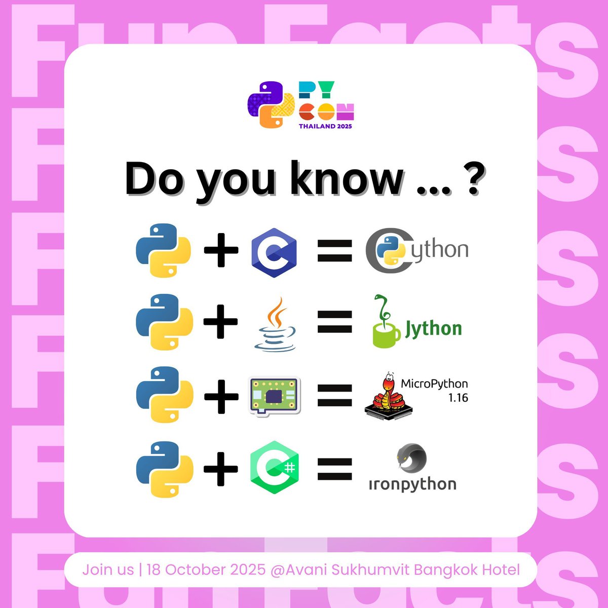 [Thai is below] One snake, many flavors! For different scenarios ...