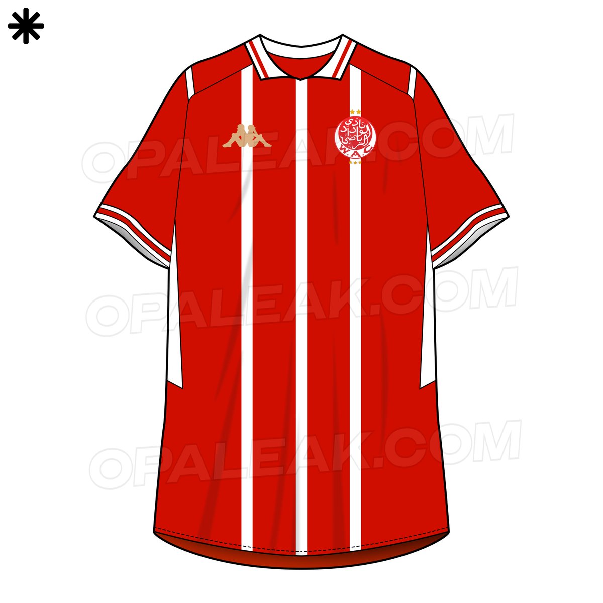 💥 Wydad Casablanca x Kappa💥

❤️ New 2025 Club World Cup Home Kit!