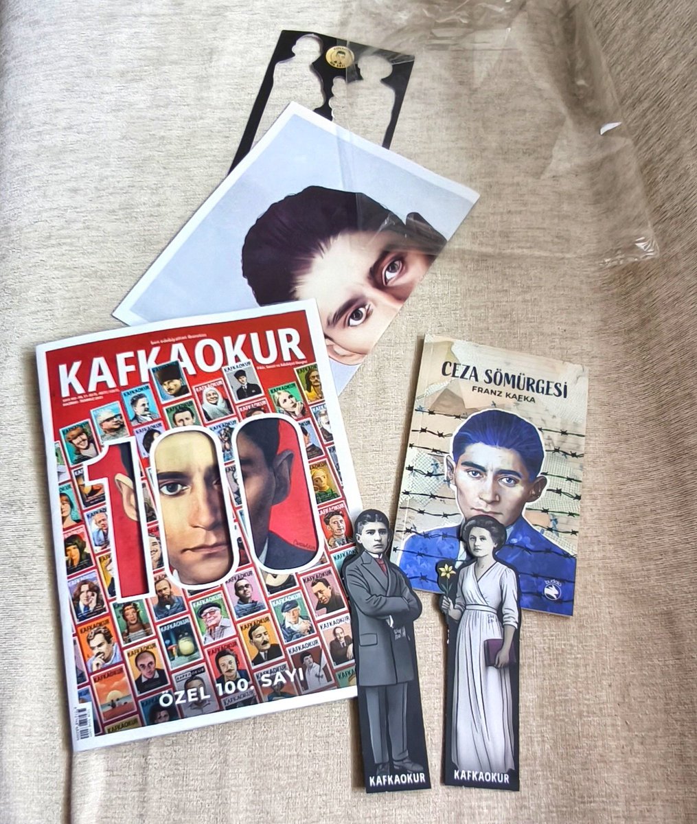 Haziran - Temmuz sayısı <a href="/kafkaokurdergi/">KAFKAOKUR</a>'nin 100. sayısıymış, iyi denk geldi.