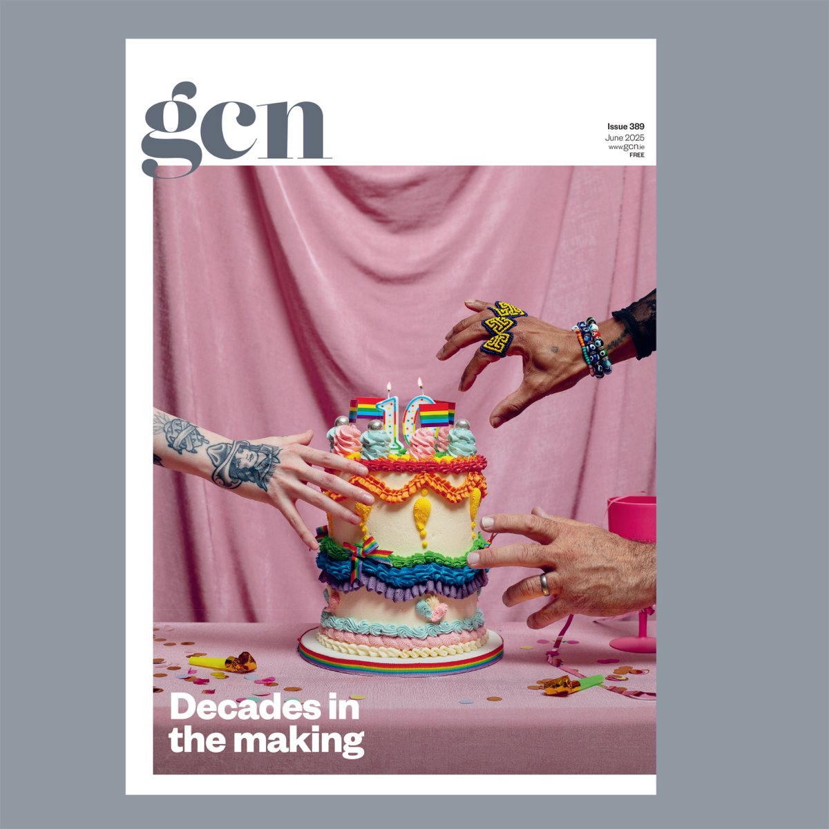 GCNmag's tweet image. GCN’s June 2025 issue is out now! Inside: 10-year anniversaries, 2025 Pride calendar, The Blessed Madonna, Samantha Mumba, Dublin Front Runners, trans punk bands, community activism & more. Cover by Hazel Coonagh. Grab a copy, get the app or read it 👉 bit.ly/gcnjun25