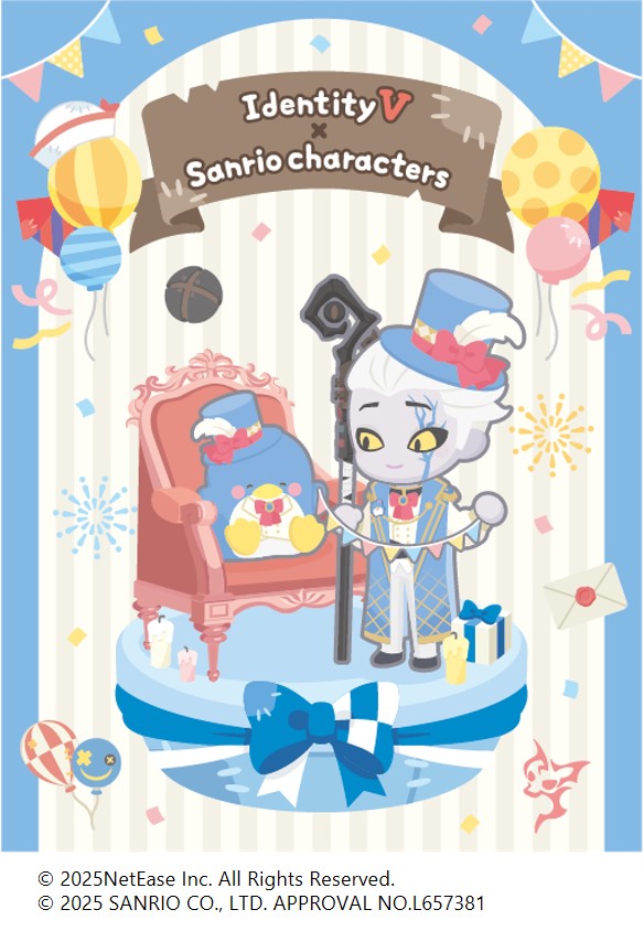 第五人格 隠者 サンリオ IdentityV 第五人格×サンリオキャラクターズ_Chugai Grace Cafe