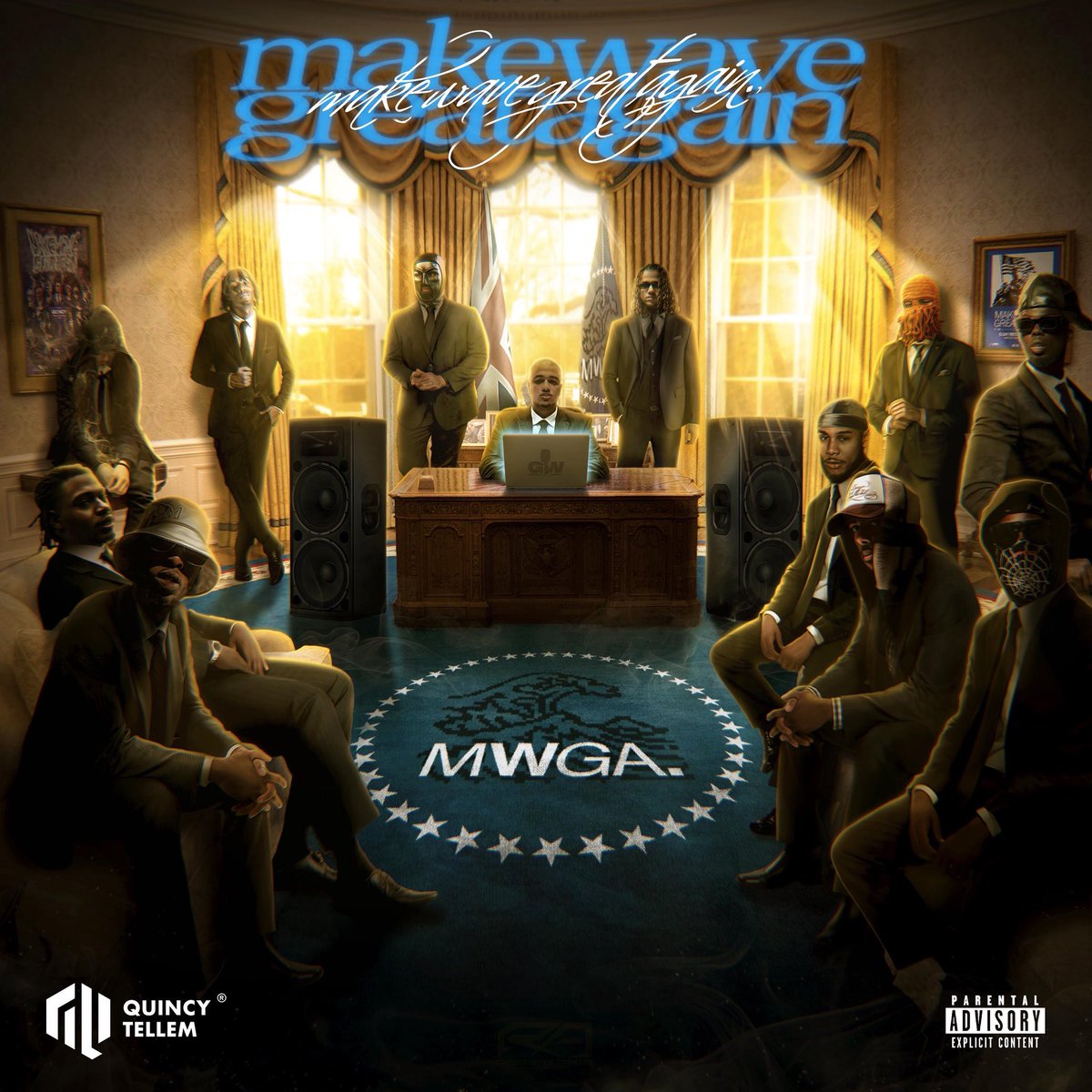 My First Project 
‘MAKE WAVE GREAT AGAIN’ 
Out 20/06/25 

I appreciate all the support &amp; love I’ve gotten throughout this journey so far &amp; big shoutout to all the artists that made this project possible 100x - This is just the beginning 🌊 #MWGA