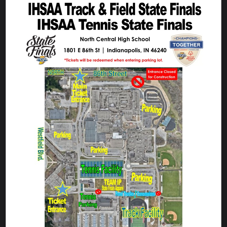 Good luck to Isaac Hutchinson who is competing in the discus at the state track meet today at North Central High School! Discus starts at 3 PM! Go Isaac! 

Tickets: public.eventlink.com/tickets?t=1302…