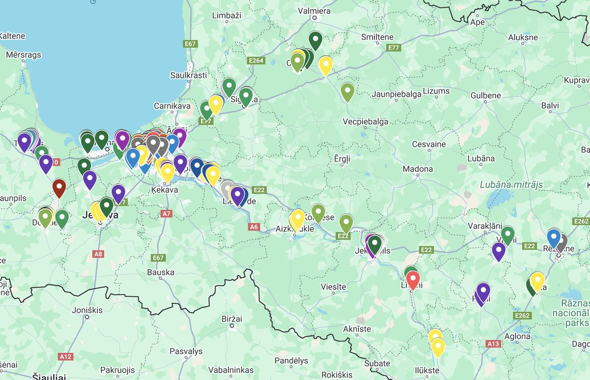 Ātrais skats uz aizvadīto aģitācijas periodu - ārpus Rīgas vides reklāma izplatīta vien atsevišķos novados. Citviet partijas aģitē ar sociālo tīklu, avīžu, un vietējo radio palīdzību.

Redzamākie? LZP, LPV un LRA. #vēlēšanas2025