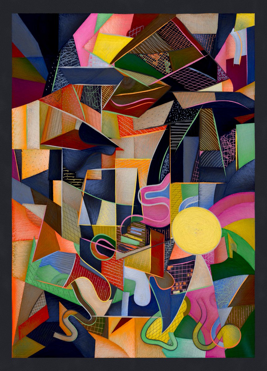 Richleech2's tweet image. Materialistic #68 by @mountvitruvius
(Palette: Beige Box)
"This furthers the concept of deconstruction and reconstruction - exploring how digital tools can reflect and reinterpret concepts from our physical world...reorganise into geometric forms and fragmented planes,…