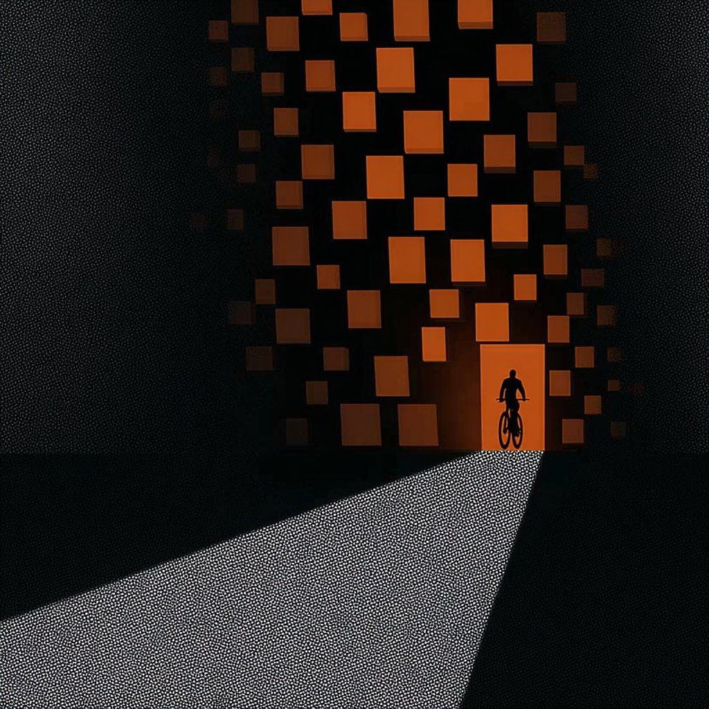 SCirculaire's tweet image. It's been a while since I created stuff using #bitmap visualization as an added "filter". I missed it !
"There is a path"