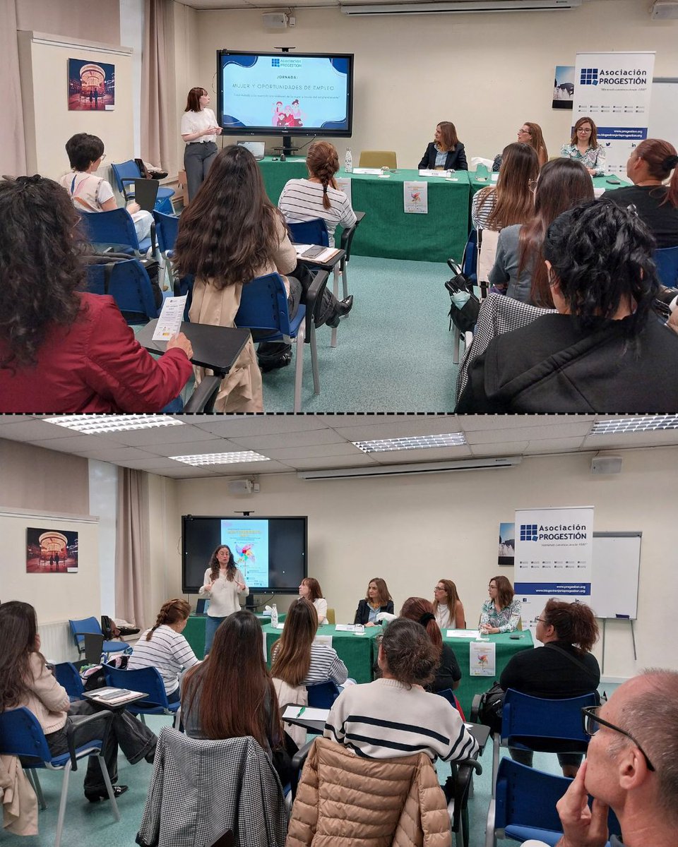 🙌Desde <a href="/Aso_Progestion/">AsociaciónProgestión</a> organizamos el pasado martes 3 de junio de 2025 la jornada: «Mujer y Oportunidades de Empleo», en el Centro Municipal de Igualdad del <a href="/AyuntamientoVLL/">Ayto. de Valladolid</a>.

🤝Queremos agradecer la participación de <a href="/CEOEValladolid/">CEOE Valladolid</a>, <a href="/MAPFRE_ES/">MAPFRE España</a> y <a href="/CruzRojaEsp/">Cruz Roja Española</a>.